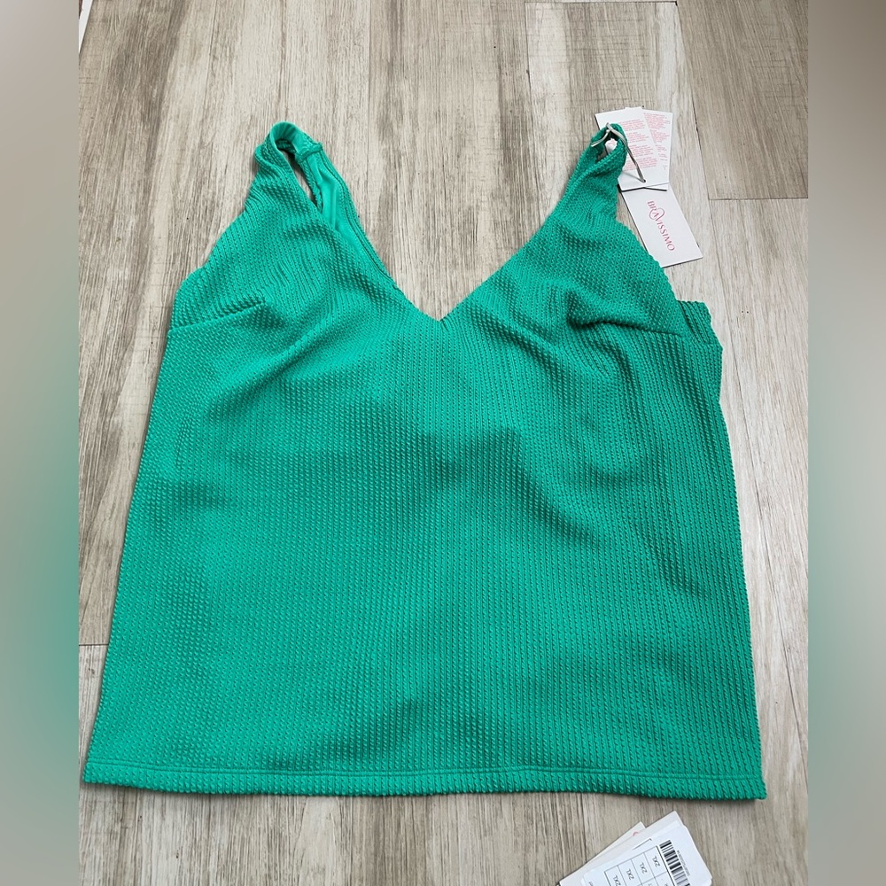 Bravissimo Talamanca Tankini Top And Bottom Nwt 2xl Green — image 4 of 5